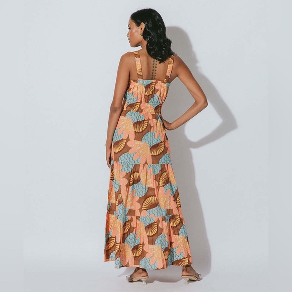 NWT Cleobelle Jolene Ankle Dress / Riviera / Size Small - Picture 5 of 8